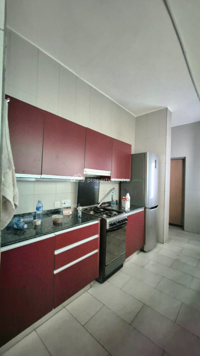 Well Maintained and Partially Furnished 3 Bedroom Flat & Bq, Gym, Off Sobo Arobiodun Street, Ikeja Gra, Ikeja, Lagos, Flat / Apartment for Rent