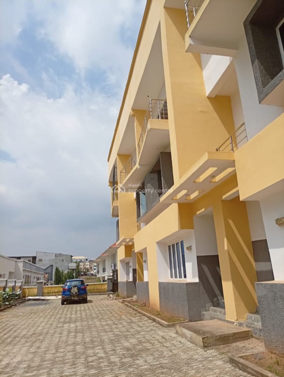 a Brand New 4 Bedroom Terraced Duplex Plus a Bq, Guzape District, Abuja, Terraced Duplex for Rent