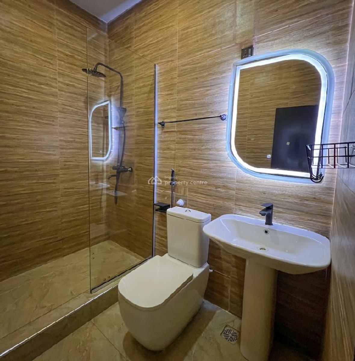 Semi-detached 4 Bedroom Duplex Self Compound, 1b Ogun Street, Off Mercy Eneli Street By Alh Masha Road., Surulere, Lagos, Semi-detached Duplex Short Let