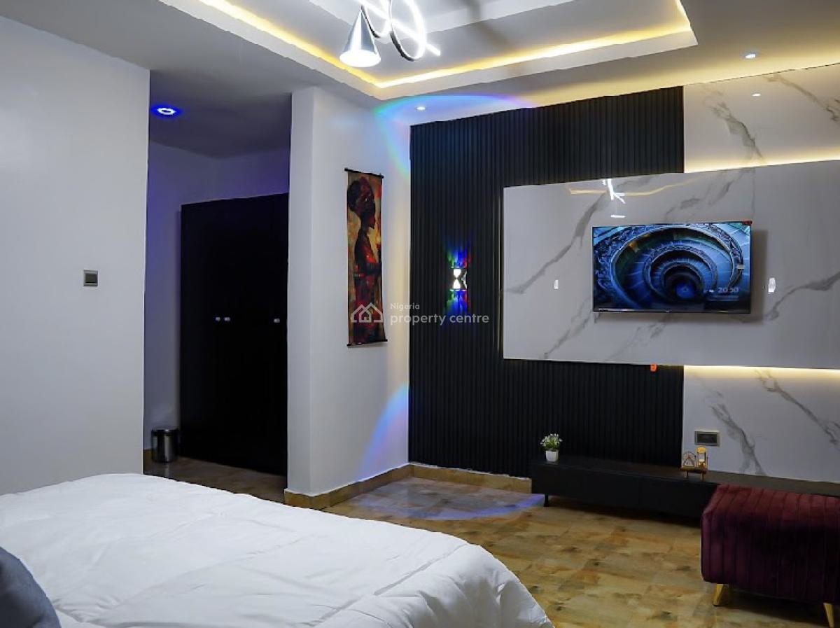 Semi-detached 4 Bedroom Duplex Self Compound, 1b Ogun Street, Off Mercy Eneli Street By Alh Masha Road., Surulere, Lagos, Semi-detached Duplex Short Let