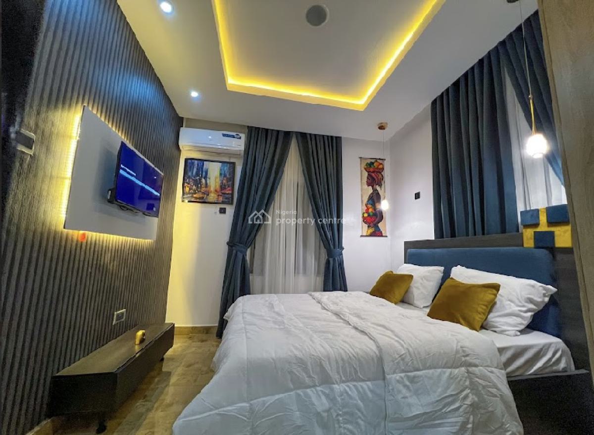 Semi-detached 4 Bedroom Duplex Self Compound, 1b Ogun Street, Off Mercy Eneli Street By Alh Masha Road., Surulere, Lagos, Semi-detached Duplex Short Let