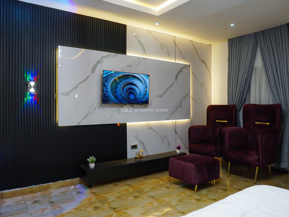 Semi-detached 4 Bedroom Duplex Self Compound, 1b Ogun Street, Off Mercy Eneli Street By Alh Masha Road., Surulere, Lagos, Semi-detached Duplex Short Let