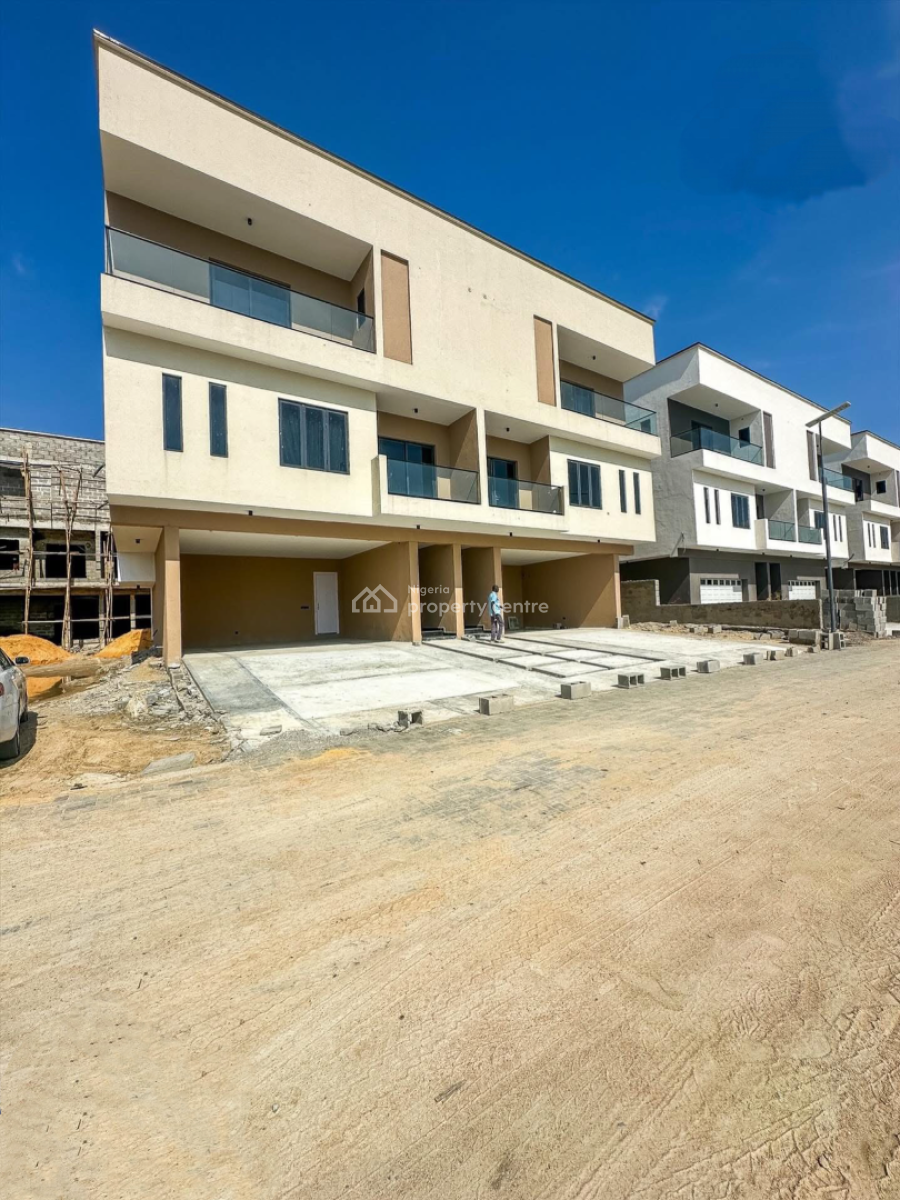 Premium 4 Bedroom House with Bq in Luxury Environment, Lekki Phase 1, Lekki, Lagos, Semi-detached Duplex for Sale