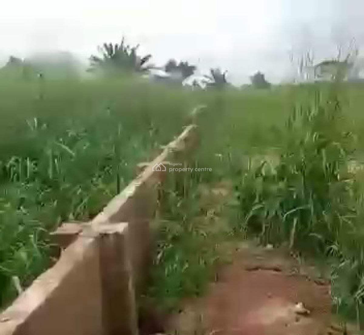 600ft By 500ft 32plots of Land 2.2 Hectares Fenced Round with Cofo, Along Ehor Highway Near The Police Station, Benin, Oredo, Edo, Land for Sale