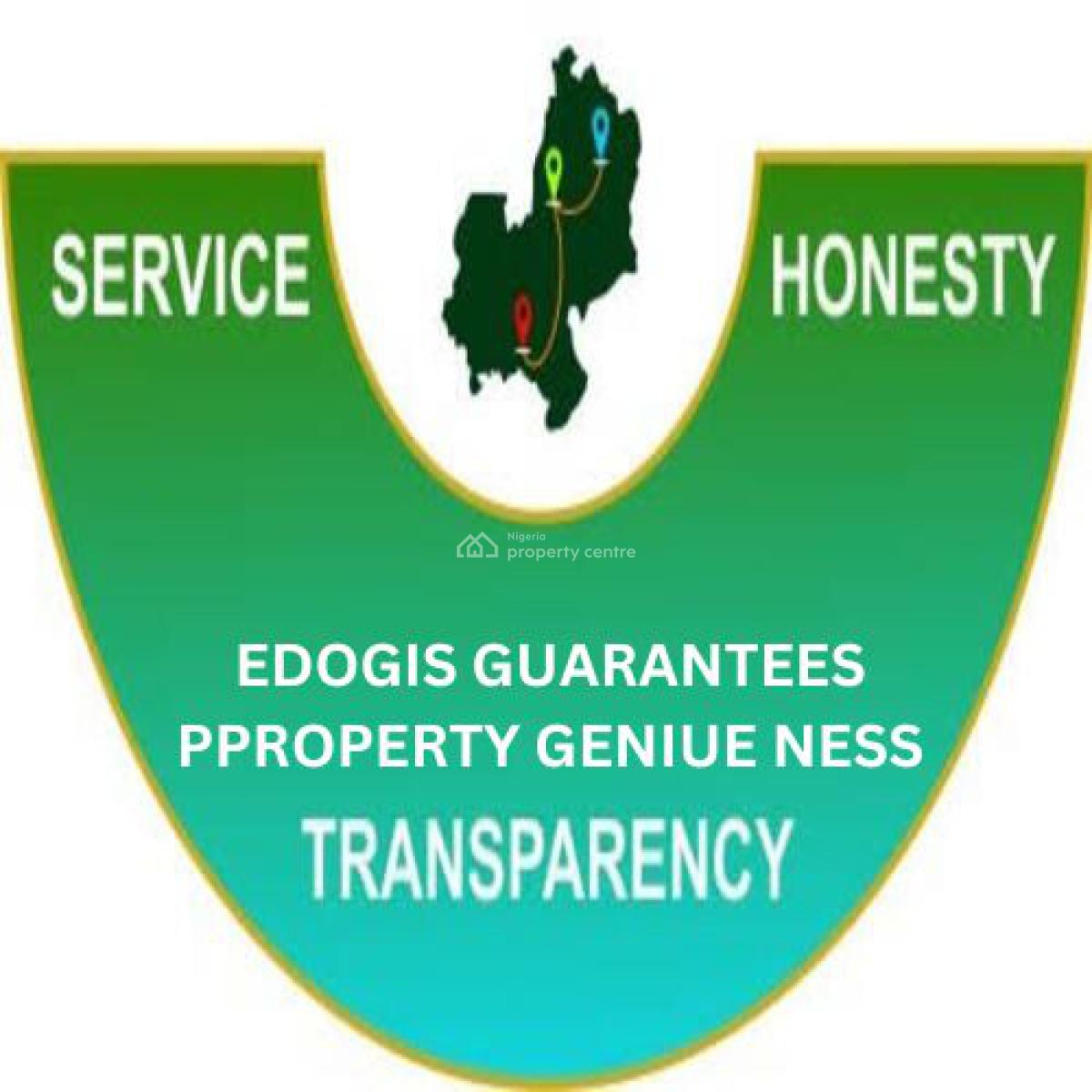 600ft By 500ft 32plots of Land 2.2 Hectares Fenced Round with Cofo, Along Ehor Highway Near The Police Station, Benin, Oredo, Edo, Land for Sale