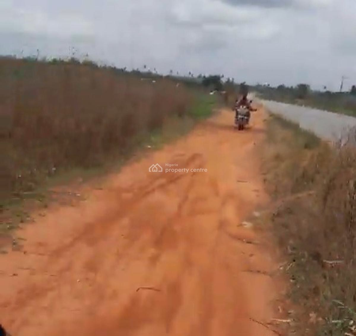 600ft By 500ft 32plots of Land 2.2 Hectares Fenced Round with C of O, Along Ehor Highway Near The Police Station, Benin, Oredo, Edo, Land for Sale