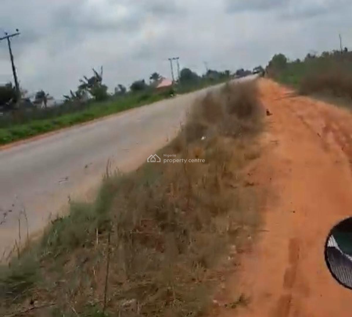 600ft By 500ft 32plots of Land 2.2 Hectares Fenced Round with C of O, Along Ehor Highway Near The Police Station, Benin, Oredo, Edo, Land for Sale