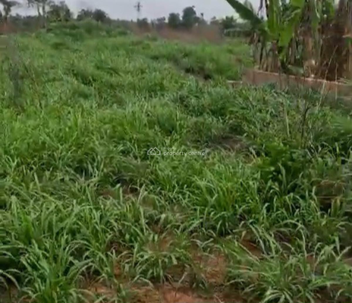 600ft By 500ft 32plots of Land 2.2 Hectares Fenced Round with C of O, Along Ehor Highway Near The Police Station, Benin, Oredo, Edo, Land for Sale