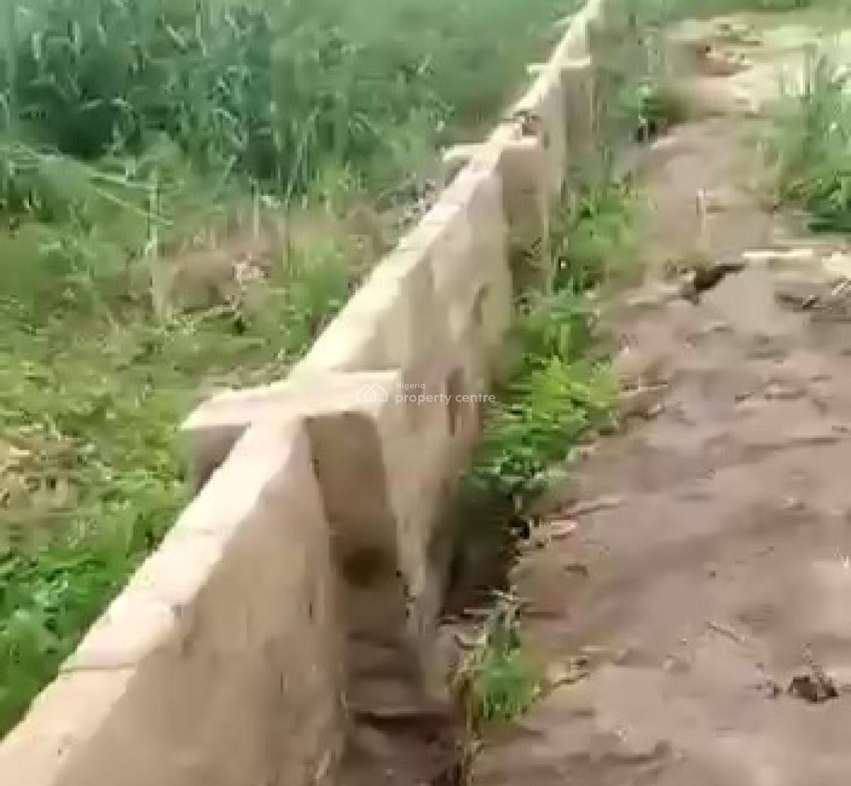 600ft By 500ft 32plots of Land 2.2 Hectares Fenced Round with C of O, Along Ehor Highway Near The Police Station, Benin, Oredo, Edo, Land for Sale