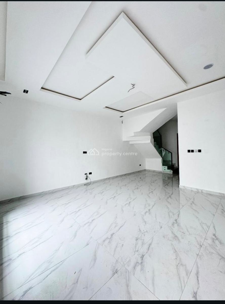 Nice 4 Bedroom Semi Detached Duplex with a Bq, Orchid Road Chevron Tollgate Lekki, Lekki, Lagos, Semi-detached Duplex for Sale