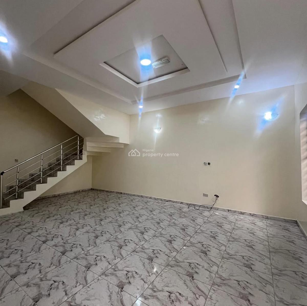 Self Serviced 4 Bedrooms Semi Detached Duplex with a Room Bq, White Oak Estate, Ologolo, Lekki, Lagos, Semi-detached Duplex for Rent