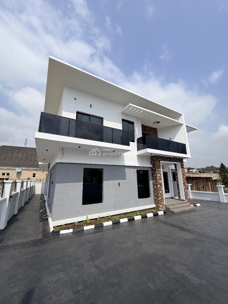 5 Bedroom Duplex with Room and Parlor Bq, Kolapo Ishola Gra, Akobo, Ibadan, Oyo, Detached Duplex for Sale