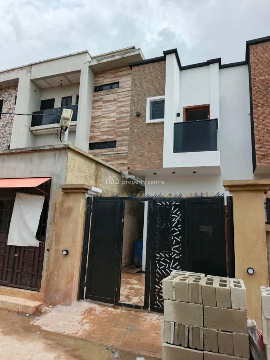 Exquisite 2 Bedroom Semi Detached Duplex in an Estate, Ogba, Ikeja, Lagos, Semi-detached Duplex for Sale