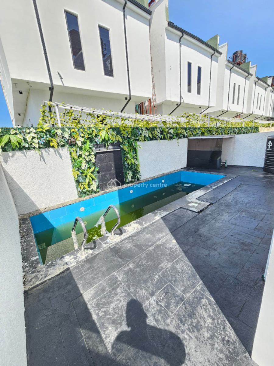 Executive 5-bedrooms Deluxe Fully Detached Triplex with Swimming Pool, Chevron, Lekki, Lagos, Detached Duplex for Sale