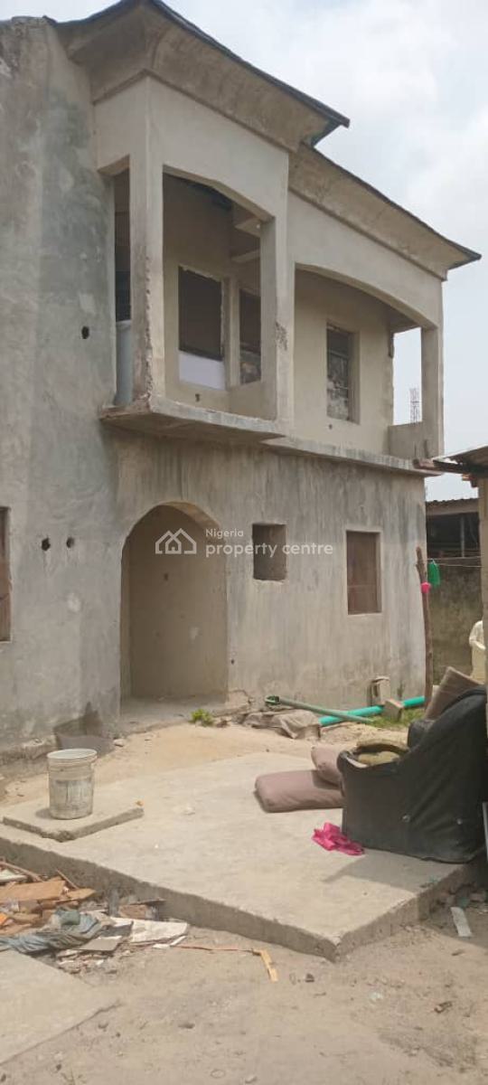 Luxury Project on Carcass  Errected on a Full Plot of Land, Mobil Road, Ilaje, Ajah, Lagos, Residential Land for Sale