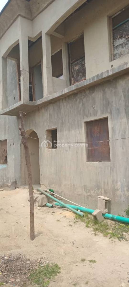 Luxury Project on Carcass  Errected on a Full Plot of Land, Mobil Road, Ilaje, Ajah, Lagos, Residential Land for Sale