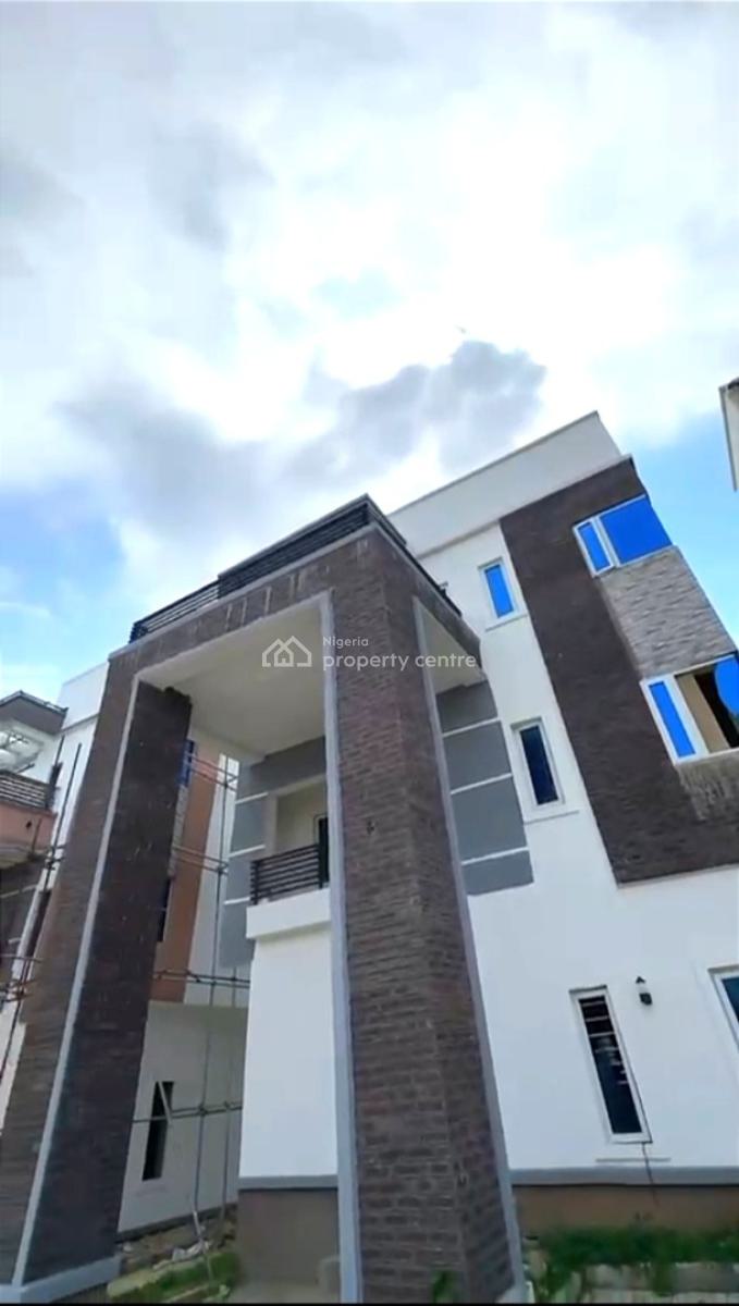 4 Bedrooms Terrace with Bq, Main, Guzape District, Abuja, Terraced Duplex for Rent