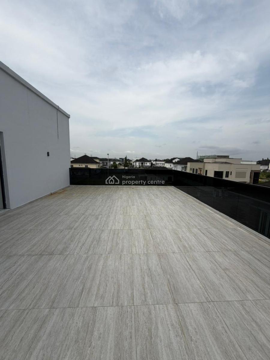 Exquisite Newly Built 5bedroom Fully Detached Duplex with Pool, Royal Garden, Ajah, Lagos, Flat / Apartment for Sale
