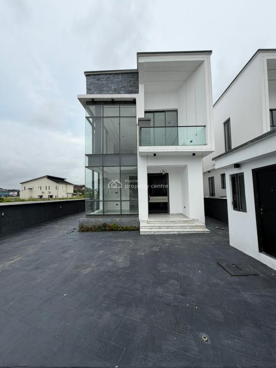 Newly Built 6bedroom Fully Detached Duplex with Bq, Royal Garden, Ajah, Lagos, Detached Duplex for Sale
