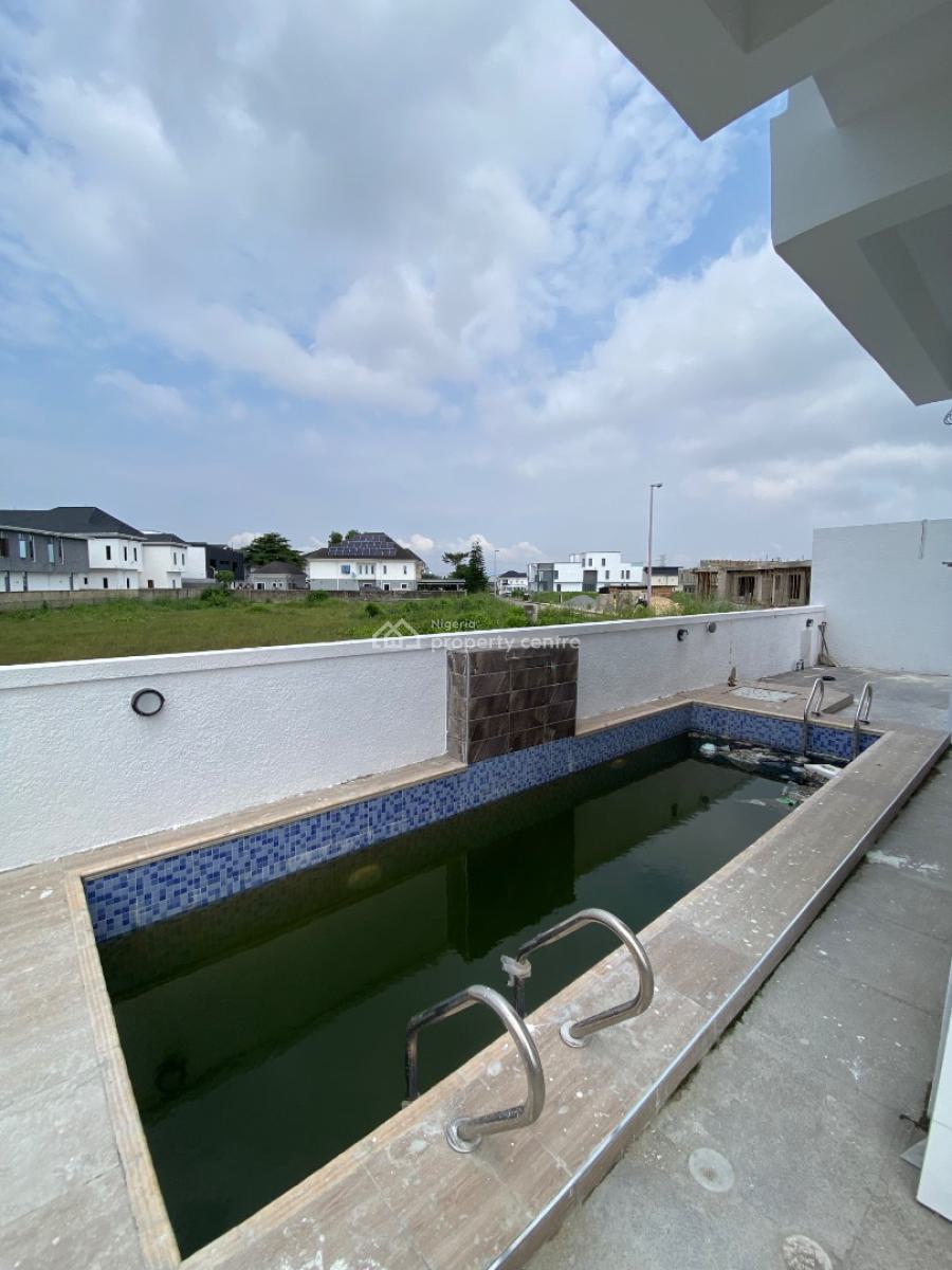 Well Fitted 5 Bed Smart House in a Gated Estate, Royal Garden Estate, Ajah, Lagos, Detached Duplex for Sale