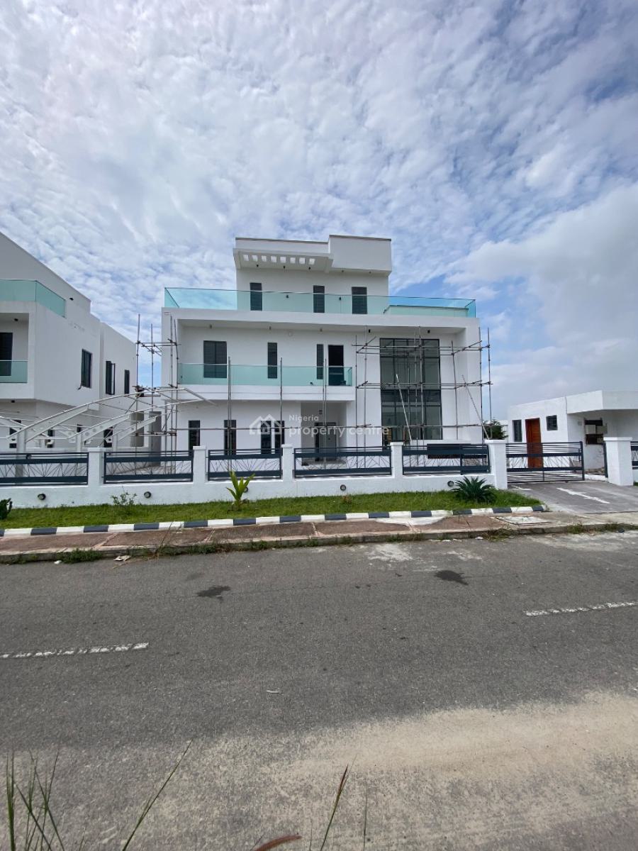 Well Fitted 5 Bed Smart House in a Gated Estate, Royal Garden Estate, Ajah, Lagos, Detached Duplex for Sale