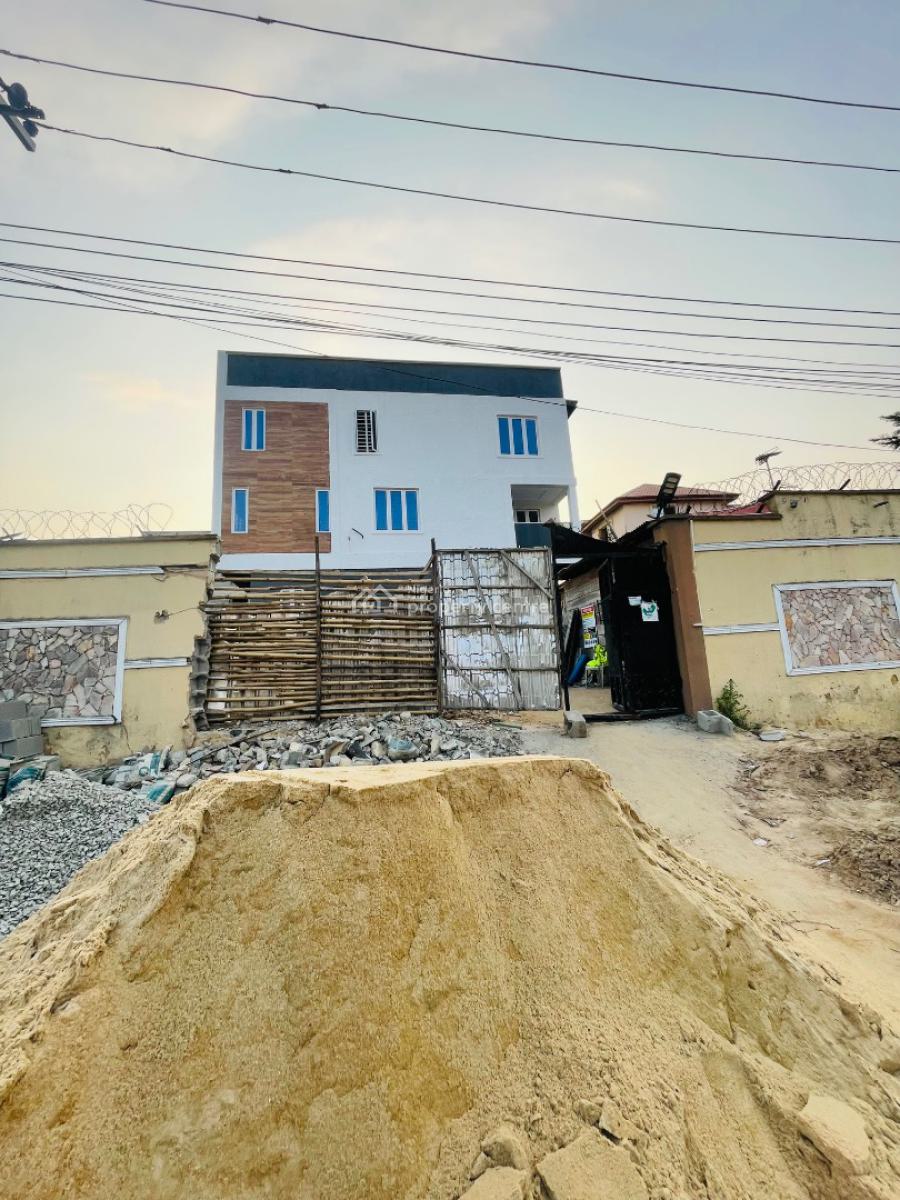 Nicely Built 4 Bedroom Terrace Duplex + Bq, Elegantly Built Home with Bq in a Secured Estate, Adeniyi Jones, Ikeja, Lagos, Terraced Duplex for Sale