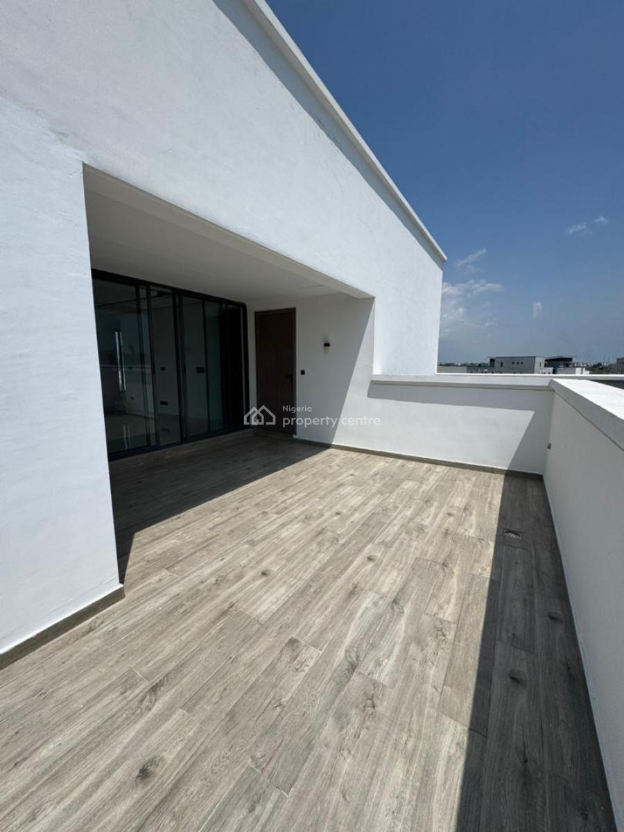 Exquisite 5 Bedroom Semi Detached Duplex with Cinema , Pool and Roofto, Ikate, Lekki, Lagos, Semi-detached Duplex for Sale