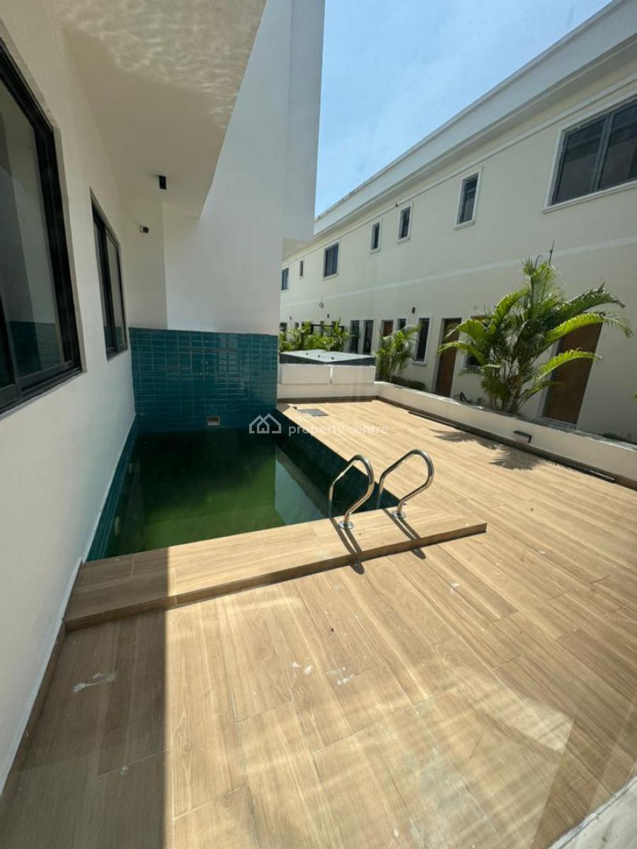 Exquisite 5 Bedroom Semi Detached Duplex with Cinema , Pool and Roofto, Ikate, Lekki, Lagos, Semi-detached Duplex for Sale