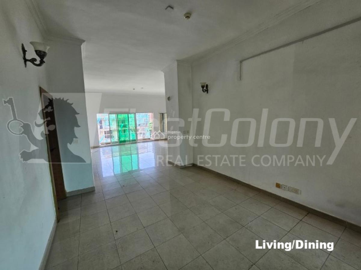 Spacious 3 Bedroom Apartment (fully Serviced), Old Ikoyi, Ikoyi, Lagos, Flat / Apartment for Rent