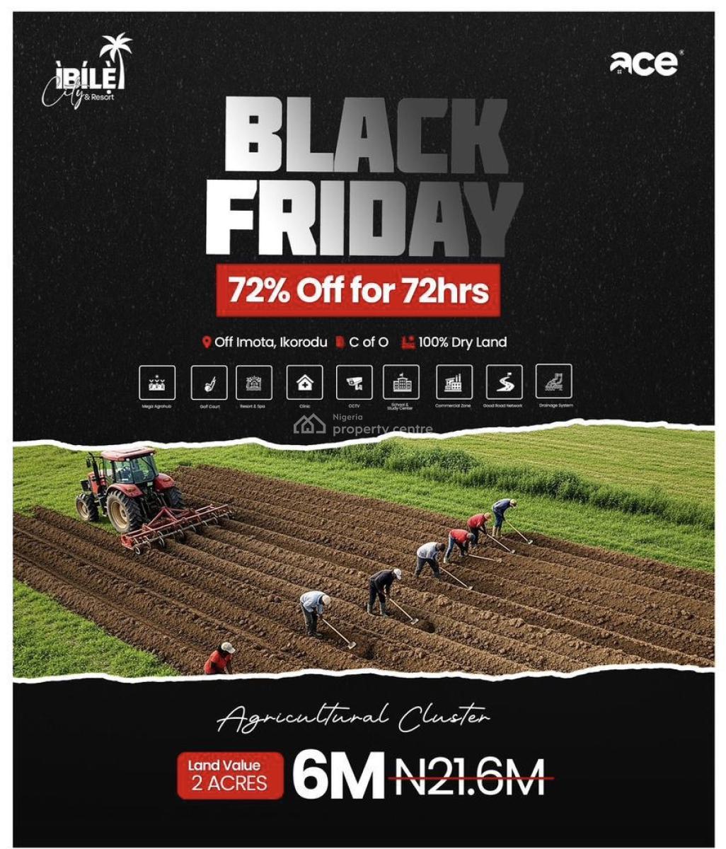 Affordable C of O Land, Ibile City and Resort Black Friday Promo, , Ibile City and Resort, Imota, Ikorodu, Lagos, Mixed-use Land for Sale