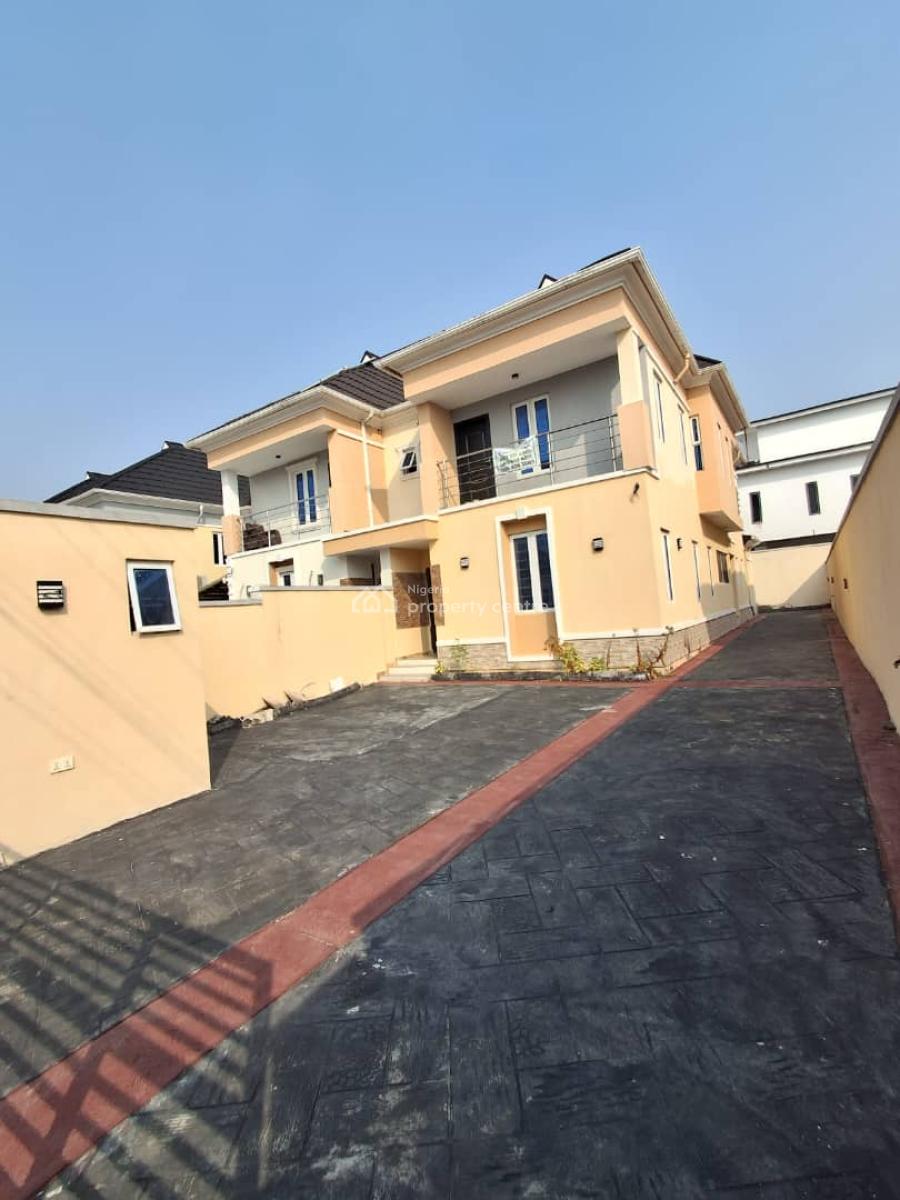 a Contemporary 4 Bedroom Semi Detached Duplex with Bq, By Lagos Business School, Ajah, Lagos, Semi-detached Duplex for Rent