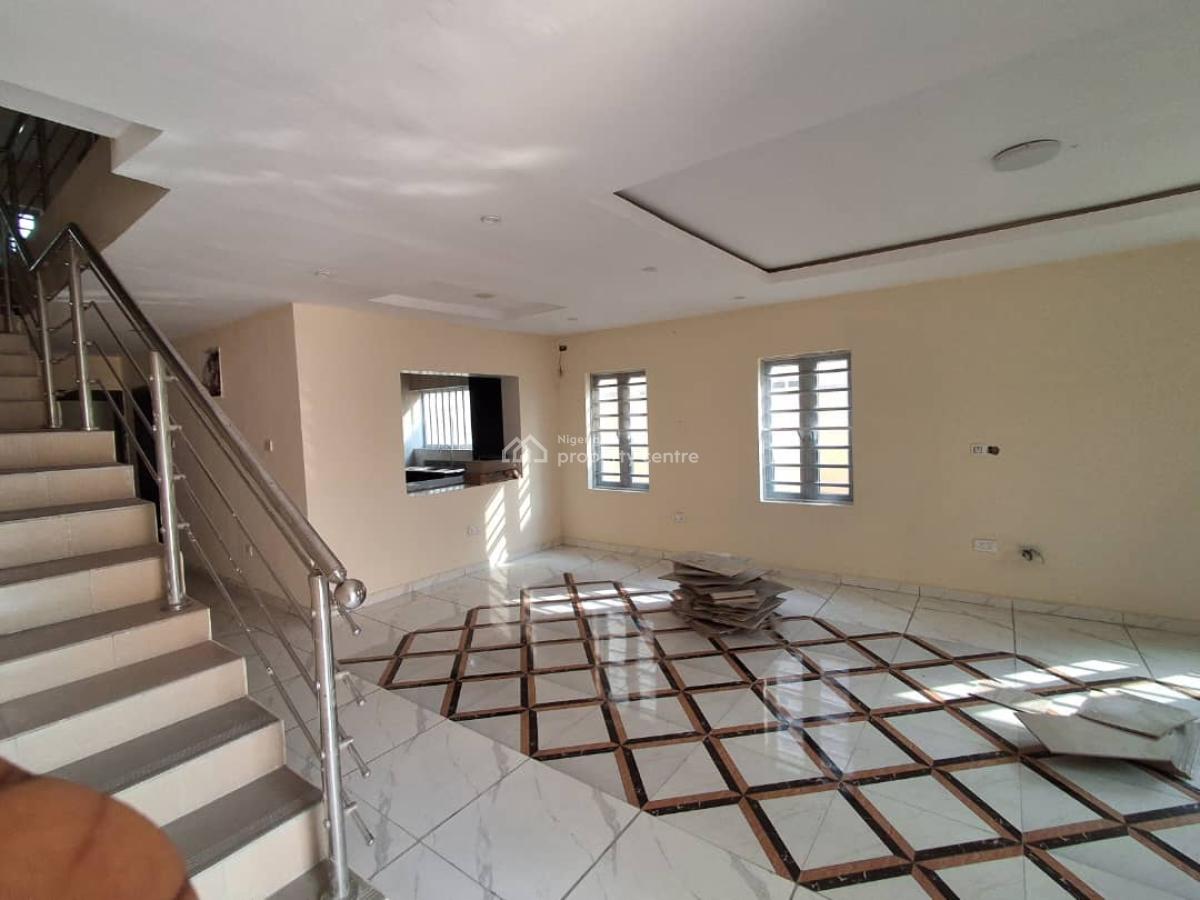 a Contemporary 4 Bedroom Semi Detached Duplex with Bq, By Lagos Business School, Ajah, Lagos, Semi-detached Duplex for Rent