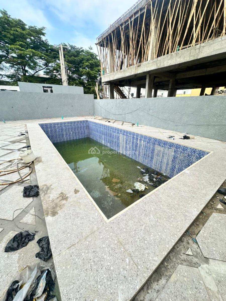 Newly Built 2 Bedroom Apartment with Communal Swimming Pool, Ikate, Lekki, Lagos, Flat / Apartment for Sale