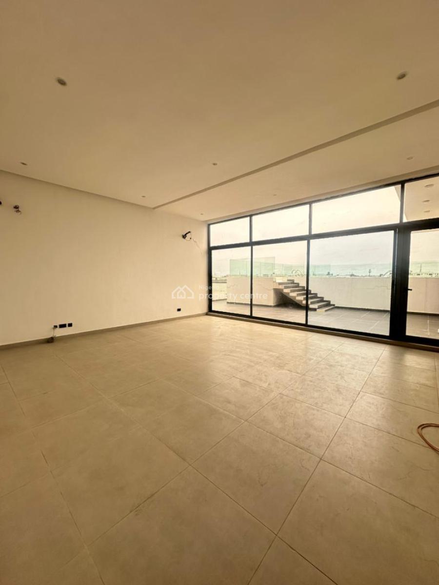 Exquisite Detailed and Well Finishing 5 Bedroom Terrace Penthouse, Ikate, Lekki, Lagos, House for Sale