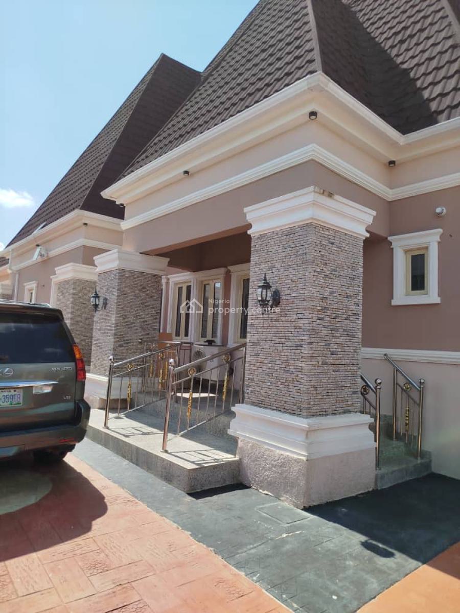 5 Bedroom Bungalow Pent House: ( 3 Bedroom Down Stairs, 2 Bedroom Up S, Efab Estate Gwarimpa, Gwarinpa, Abuja, Detached Bungalow for Sale