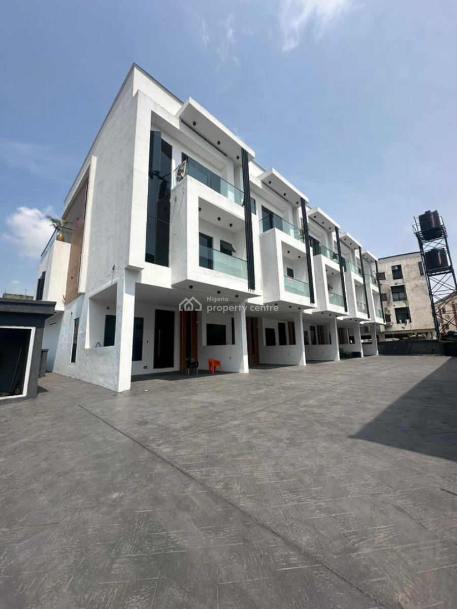 Luxurious 4 Bedroom Terrace Duplex with Swimming Pool, Osapa, Lekki, Lagos, Terraced Duplex for Sale