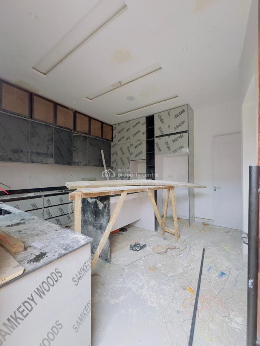 Newly Built 4 Bedroom Semi Detached Duplex with Room Bq, Stunningly Designed Home with Bq in a Secured Estate, Adeniyi Jones, Ikeja, Lagos, Semi-detached Duplex for Sale