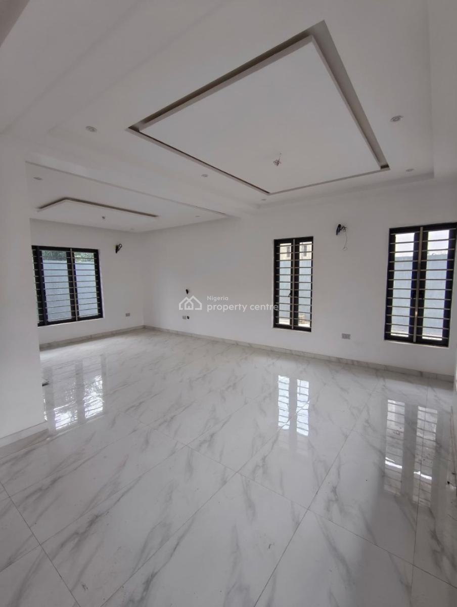 Panoramic 5 Bedroom Semi Detached Duplex Plus Bq,office Room, Contemporary Designed Home with Bq, Home Office in Secured Area, Ikeja Gra, Ikeja, Lagos, Semi-detached Duplex for Sale