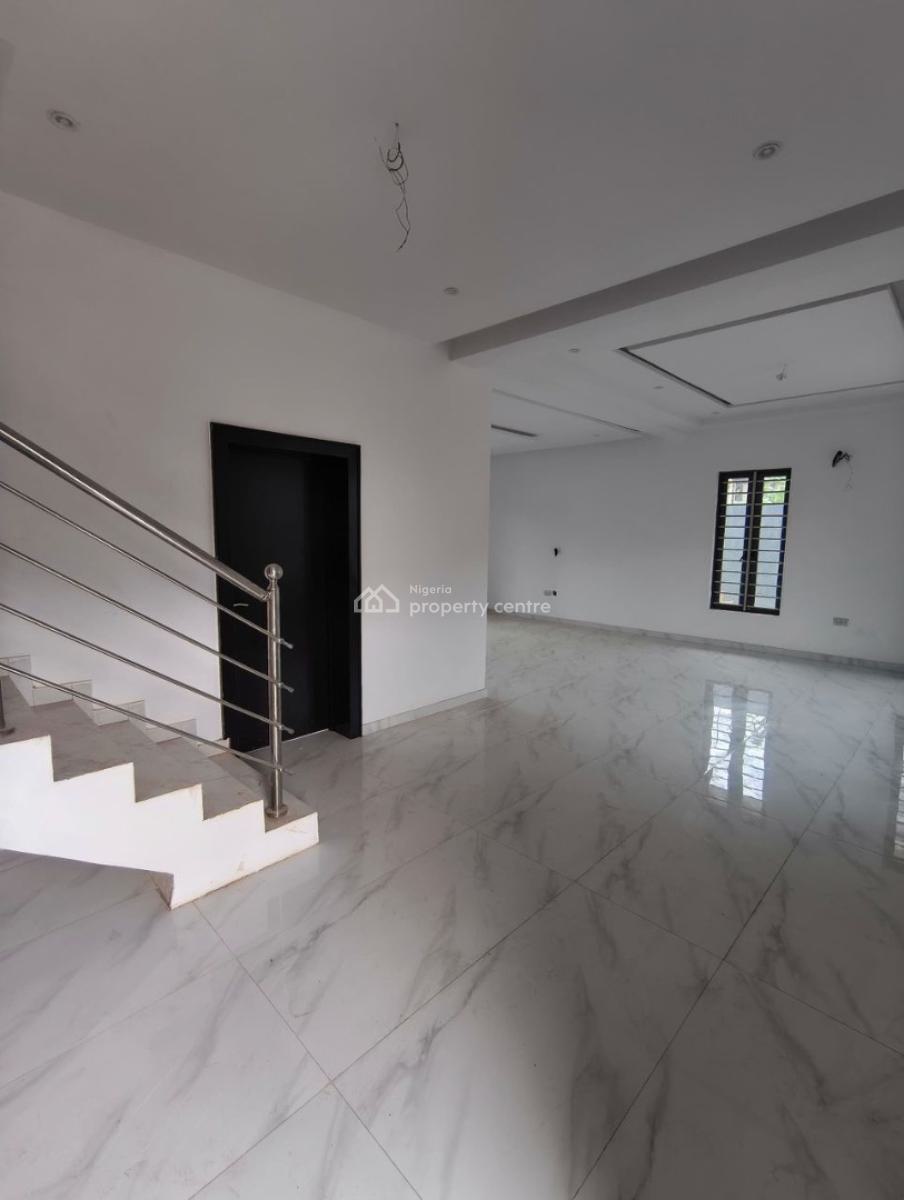 Panoramic 5 Bedroom Semi Detached Duplex Plus Bq,office Room, Contemporary Designed Home with Bq, Home Office in Secured Area, Ikeja Gra, Ikeja, Lagos, Semi-detached Duplex for Sale