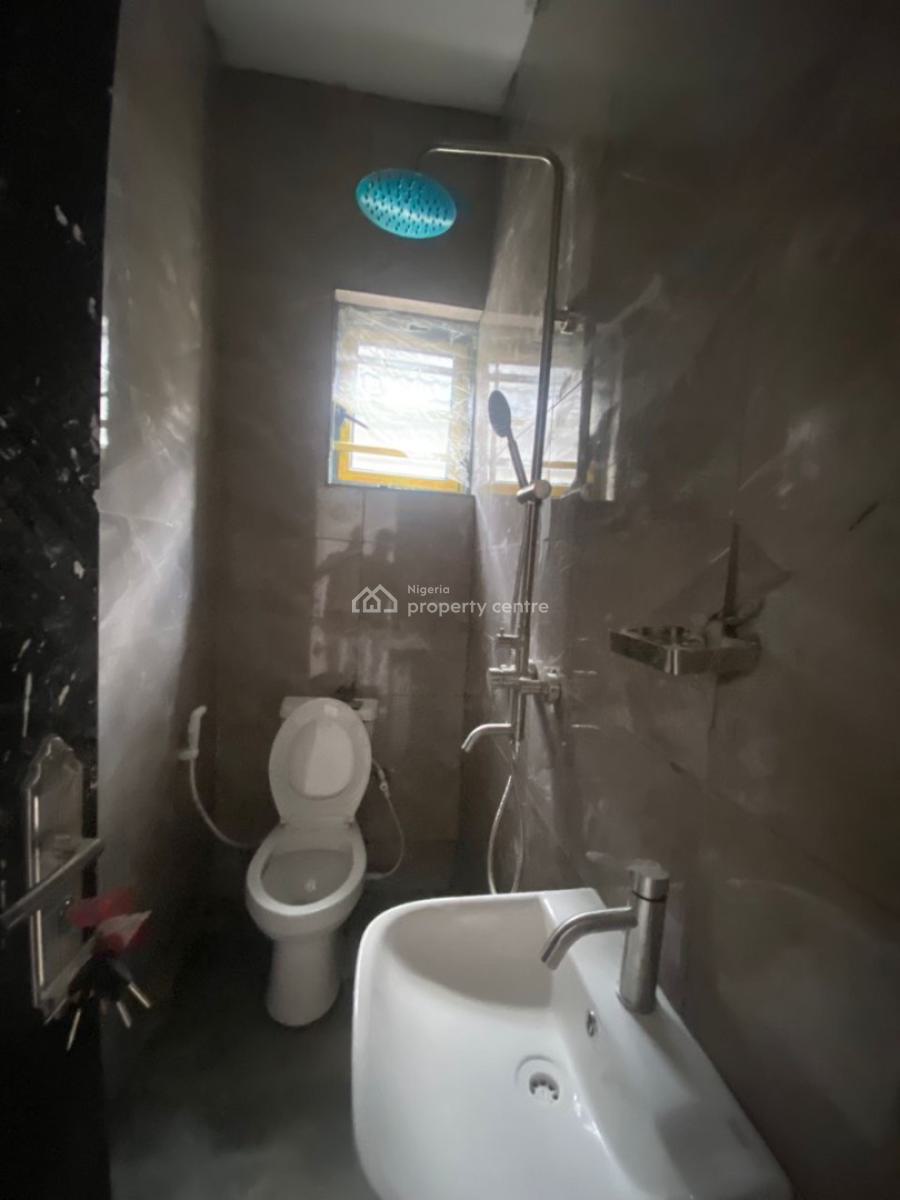 Brand New Luxury 2 Bedroom Apartment Upstairs, Sangotedo Ajah Lagos, Sangotedo, Ajah, Lagos, Flat / Apartment for Rent