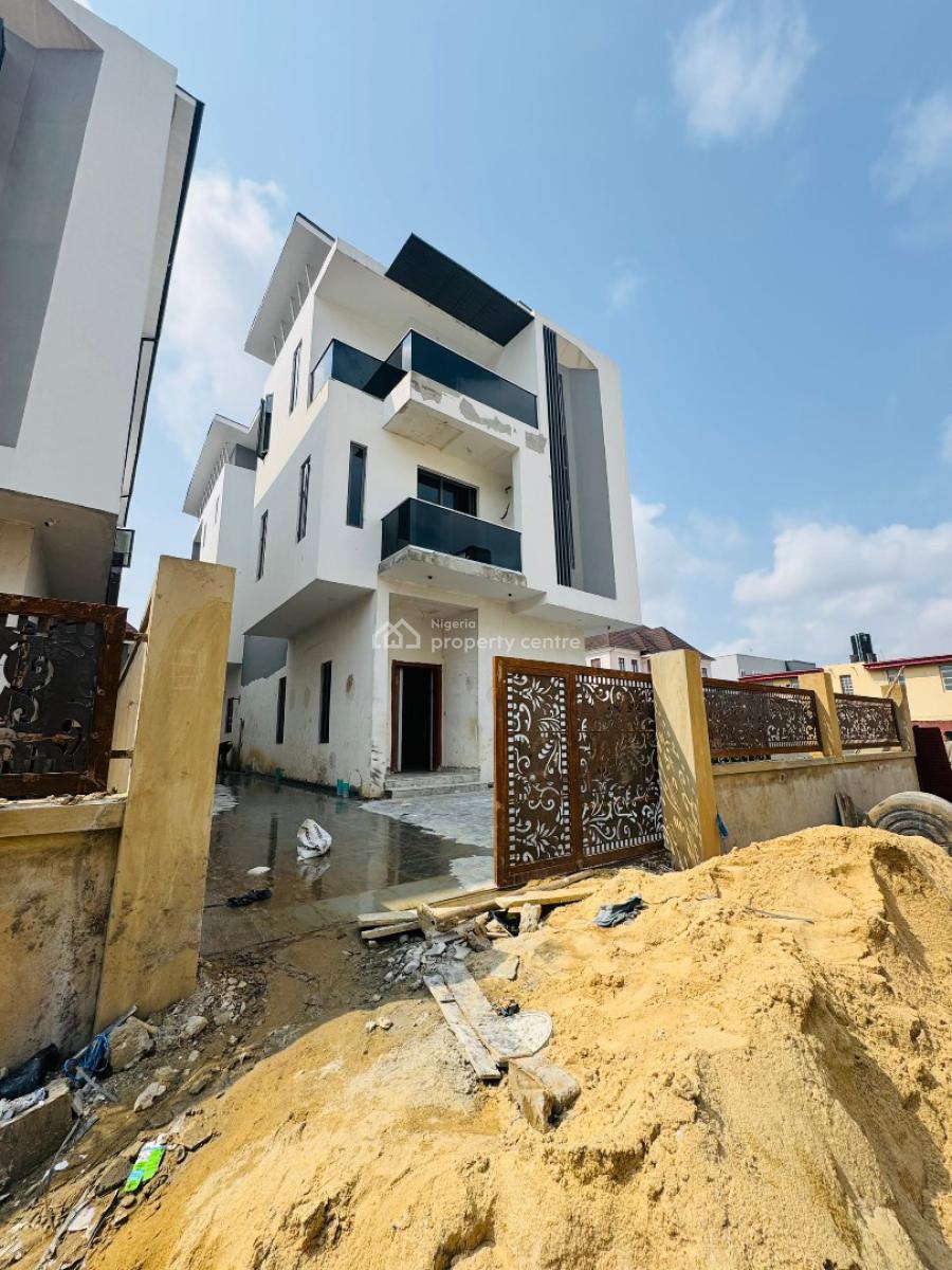 Luxury Finished 5 Bedroom Fully Detached Duplex with a Bq Im, Beautifully Designed Home with Bq in an Exclusive Neighborhood, Ikeja Gra, Ikeja, Lagos, Detached Duplex for Sale