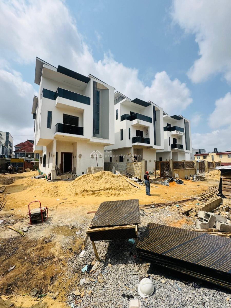 Luxury Finished 5 Bedroom Fully Detached Duplex with a Bq Im, Beautifully Designed Home with Bq in an Exclusive Neighborhood, Ikeja Gra, Ikeja, Lagos, Detached Duplex for Sale