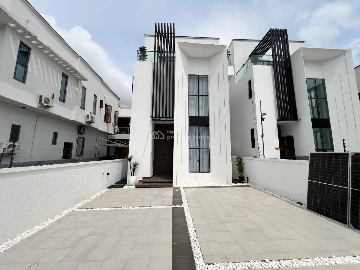Elegant 5 Bedroom Contemporary Detached Duplex, Chevron Tollgate, Lekki, Lagos, Detached Duplex for Sale