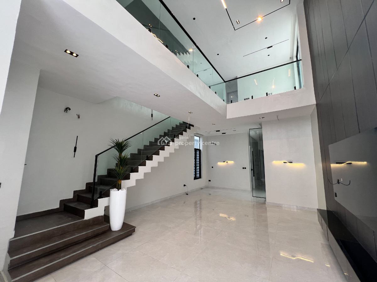 Elegant 5 Bedroom Contemporary Detached Duplex, Chevron Tollgate, Lekki, Lagos, Detached Duplex for Sale