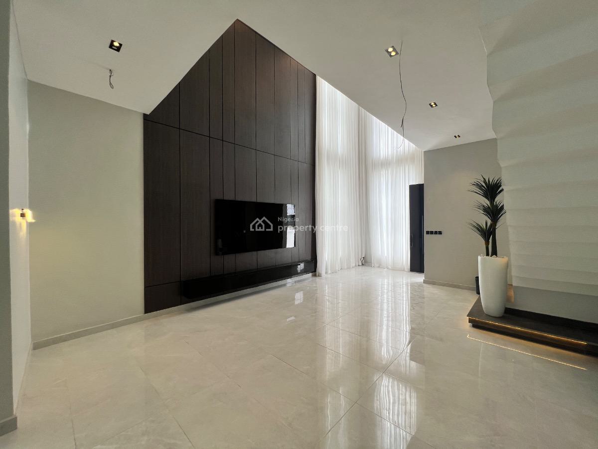 Elegant 5 Bedroom Contemporary Detached Duplex, Chevron Tollgate, Lekki, Lagos, Detached Duplex for Sale
