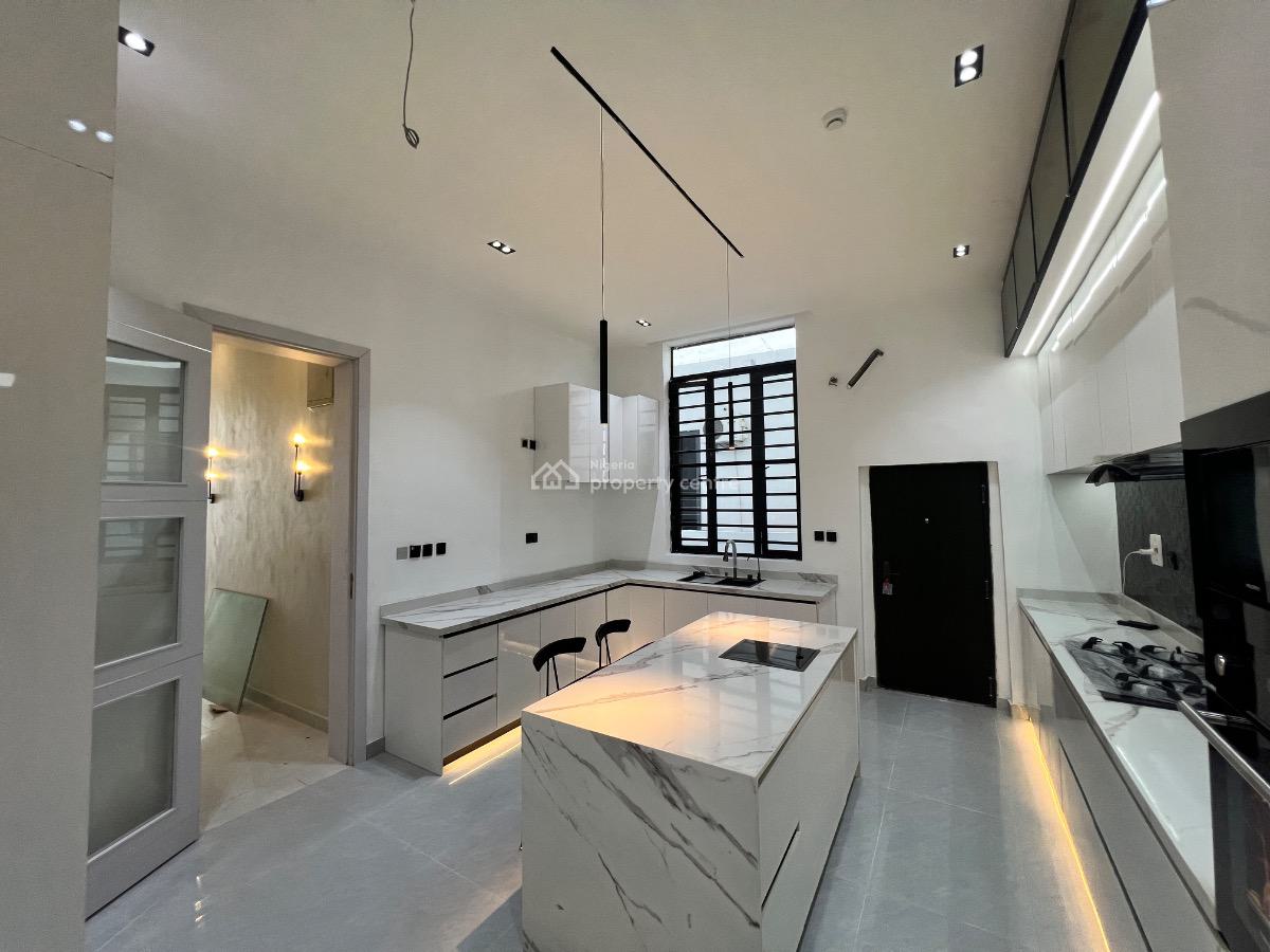 Elegant 5 Bedroom Contemporary Detached Duplex, Chevron Tollgate, Lekki, Lagos, Detached Duplex for Sale