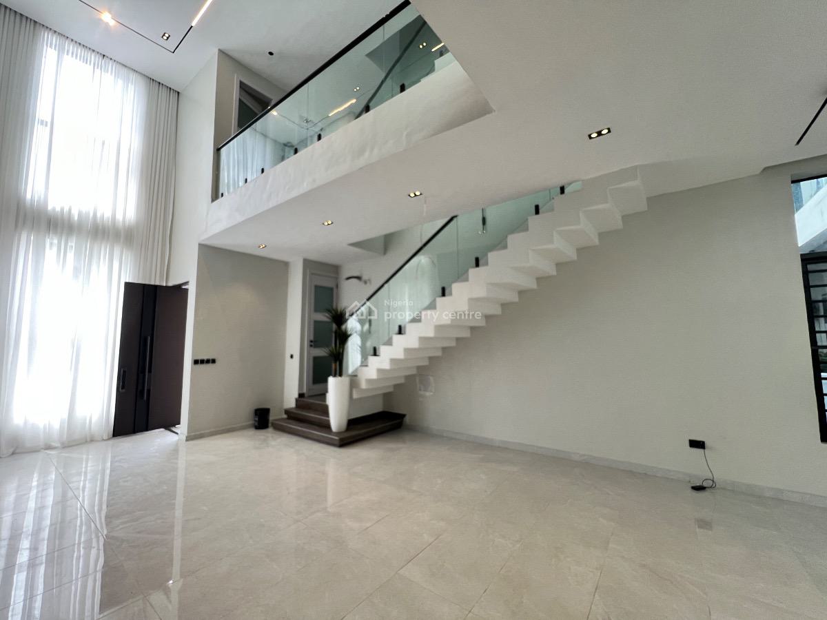 Elegant 5 Bedroom Contemporary Detached Duplex, Chevron Tollgate, Lekki, Lagos, Detached Duplex for Sale