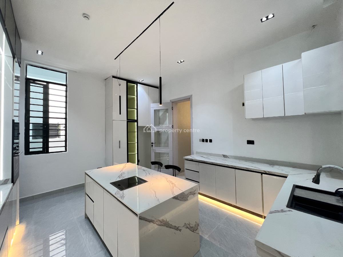 Elegant 5 Bedroom Contemporary Detached Duplex, Chevron Tollgate, Lekki, Lagos, Detached Duplex for Sale