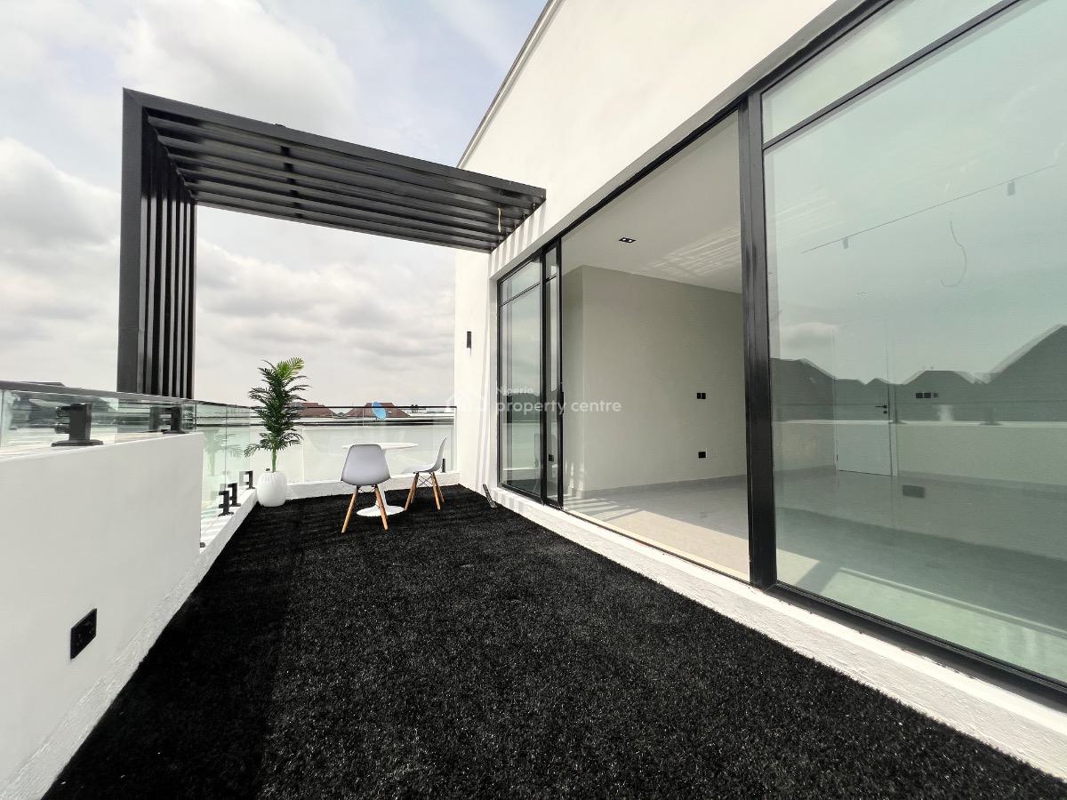 Elegant 5 Bedroom Contemporary Detached Duplex, Chevron Tollgate, Lekki, Lagos, Detached Duplex for Sale