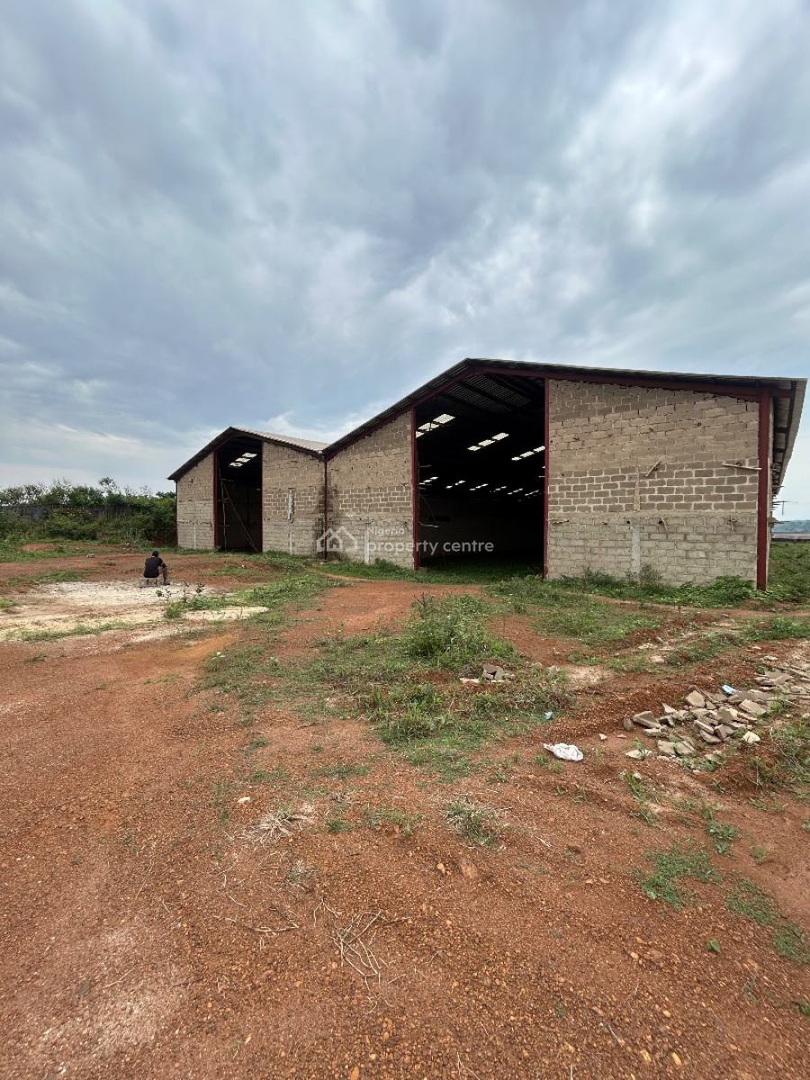 Brand New 2 Bay Warehouse Measuring 1,080 Sqm Each, Interchange, Lagos-ibadan Expressway, Km 46, Ogun, Warehouse for Rent